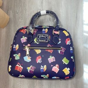BNWT Disney Loungefly Sidekick w/ Books Princess Purse